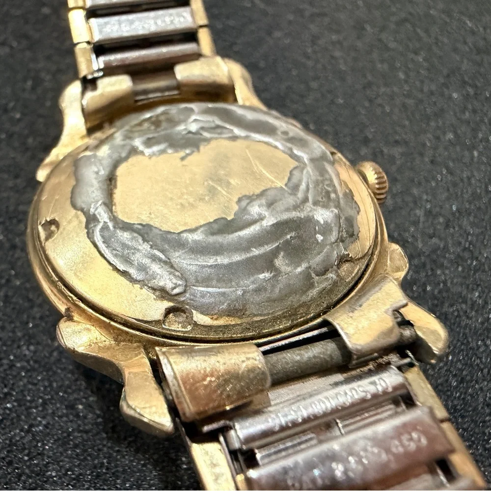Vintage Elgin Self-Winding Shockmaster Gold Men's Watch